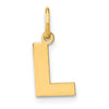 Block Letter Initial Pendants