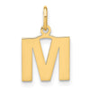 Block Letter Initial Pendants