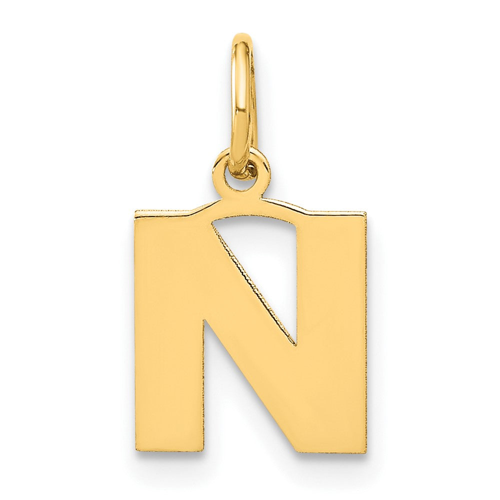 Block Letter Initial Pendants