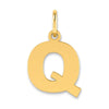 Block Letter Initial Pendants