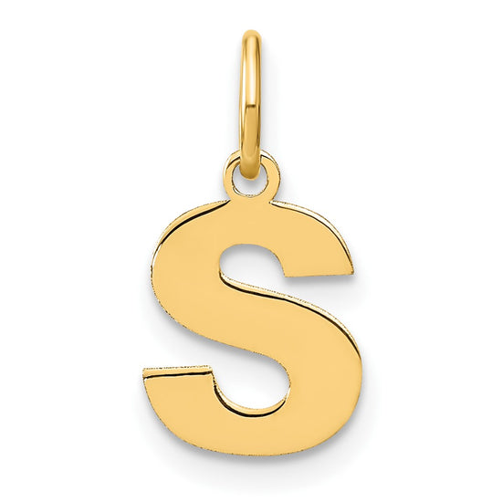 Block Letter Initial Pendants