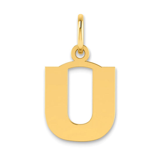 Block Letter Initial Pendants