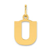 Block Letter Initial Pendants
