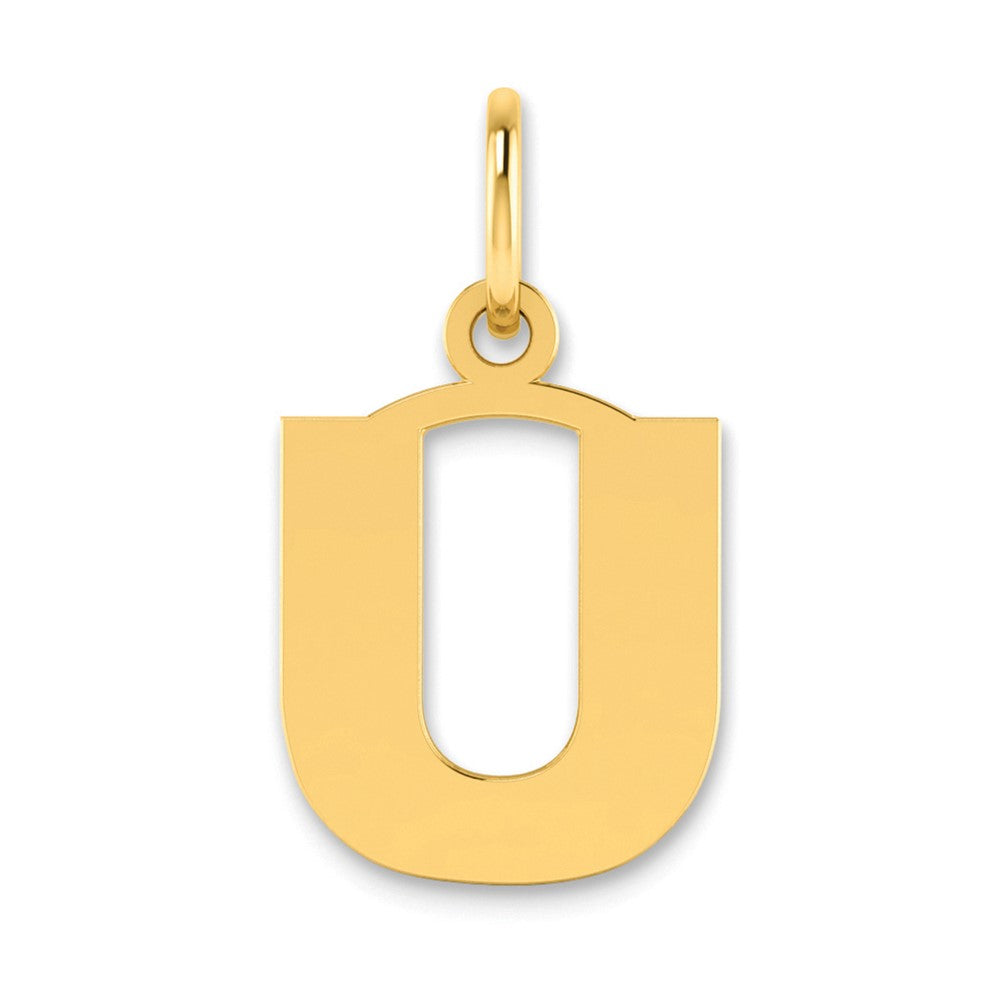 Block Letter Initial Pendants