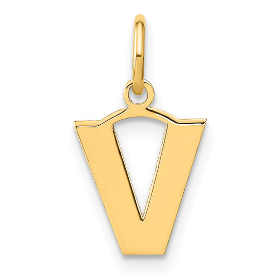 Block Letter Initial Pendants