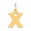 Block Letter Initial Pendants