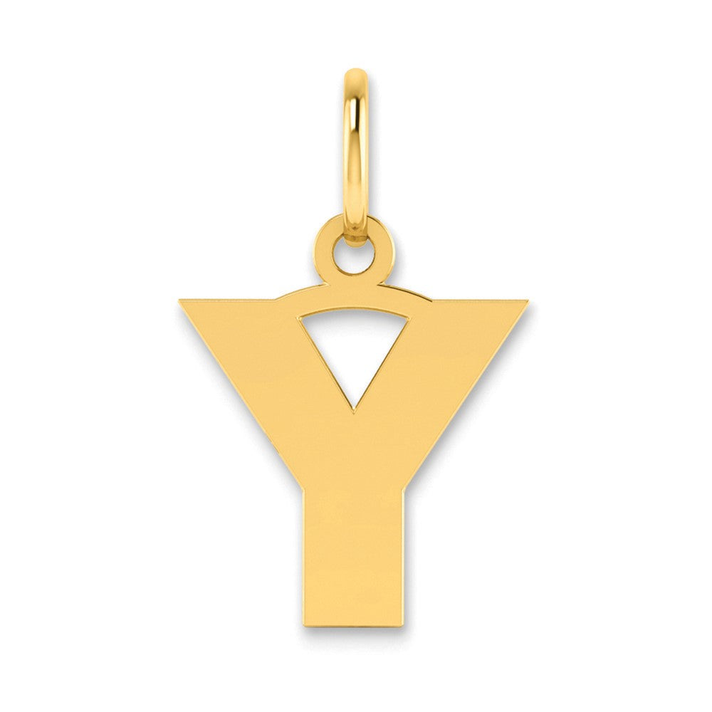 Block Letter Initial Pendants