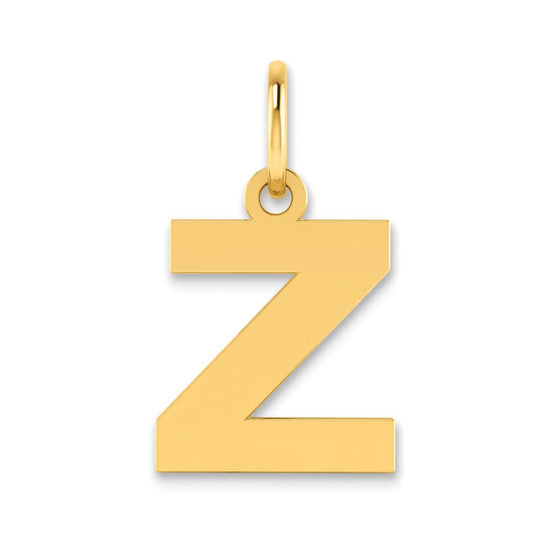 Block Letter Initial Pendants