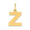 Block Letter Initial Pendants
