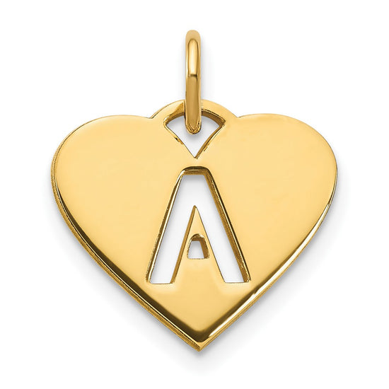 Heart Letter Charms
