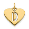 Heart Letter Charms