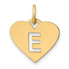 Heart Letter Charms