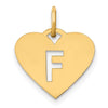 Heart Letter Charms