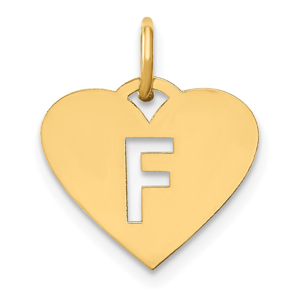 Heart Letter Charms