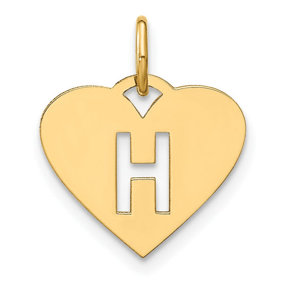 Heart Letter Charms