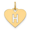 Heart Letter Charms