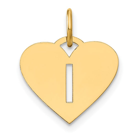 Heart Letter Charms