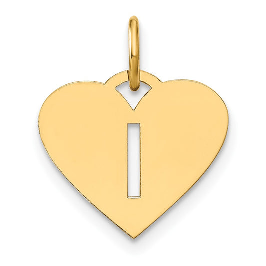 Heart Letter Charms