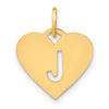 Heart Letter Charms