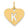 Heart Letter Charms