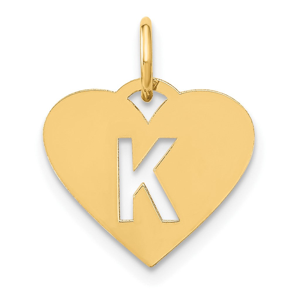 Heart Letter Charms