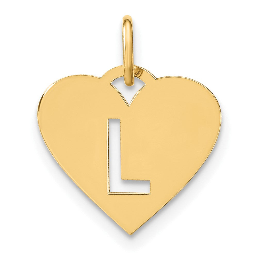 Heart Letter Charms