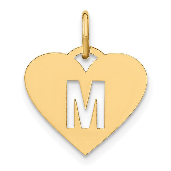 Heart Letter Charms