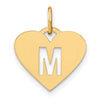 Heart Letter Charms