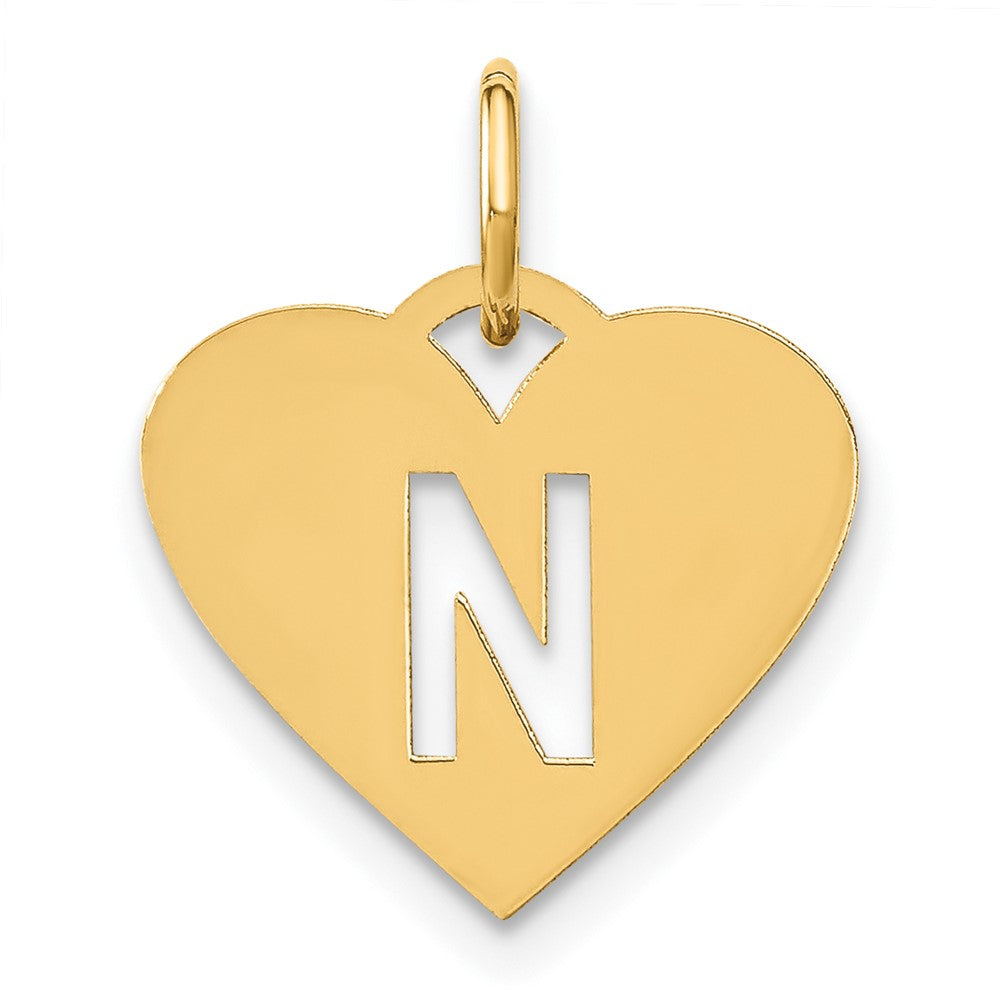 Heart Letter Charms