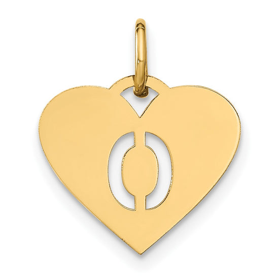 Heart Letter Charms