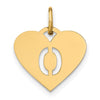 Heart Letter Charms