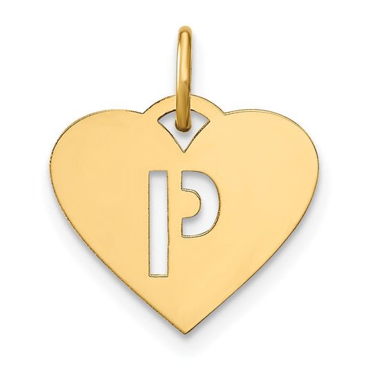 Heart Letter Charms