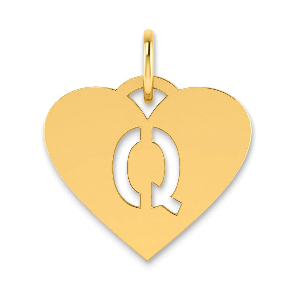 Heart Letter Charms