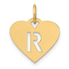 Heart Letter Charms