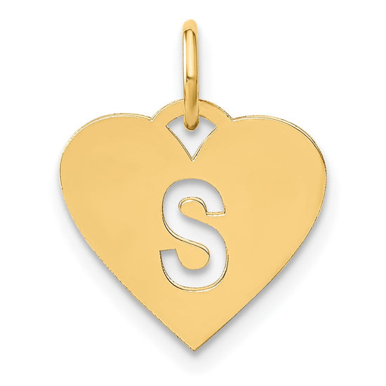 Heart Letter Charms