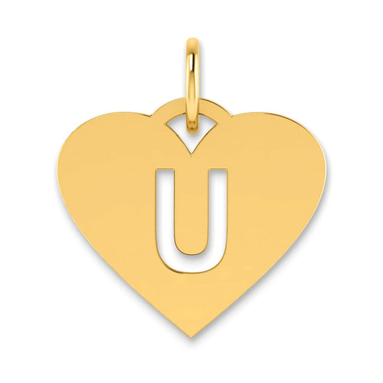 Heart Letter Charms