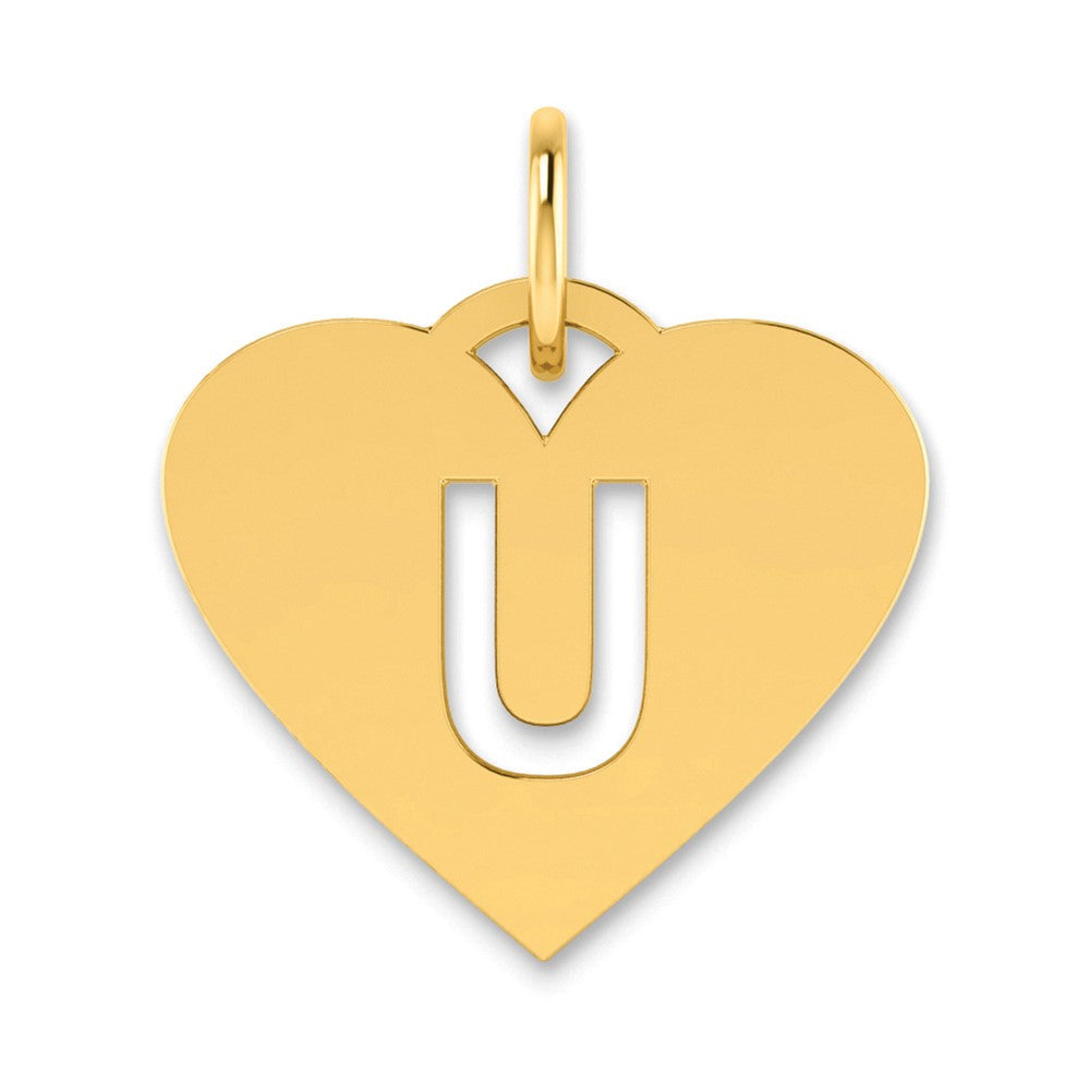 Heart Letter Charms
