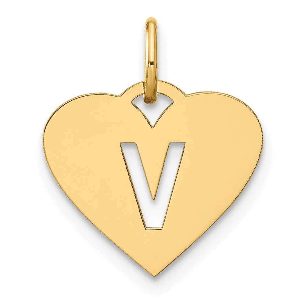 Heart Letter Charms