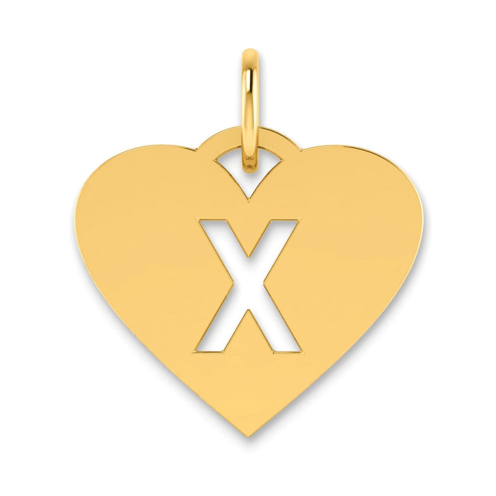 Heart Letter Charms