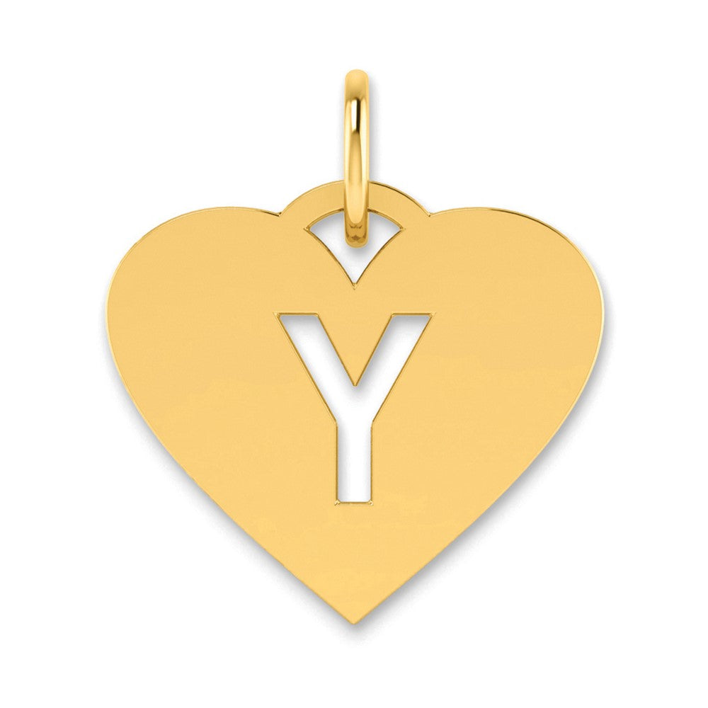 Heart Letter Charms