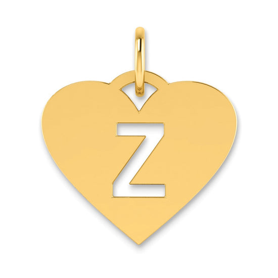 Heart Letter Charms