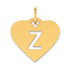Heart Letter Charms