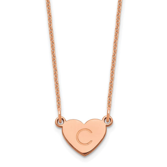 Initial Heart Necklace