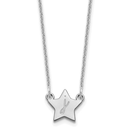Initial Star Necklace