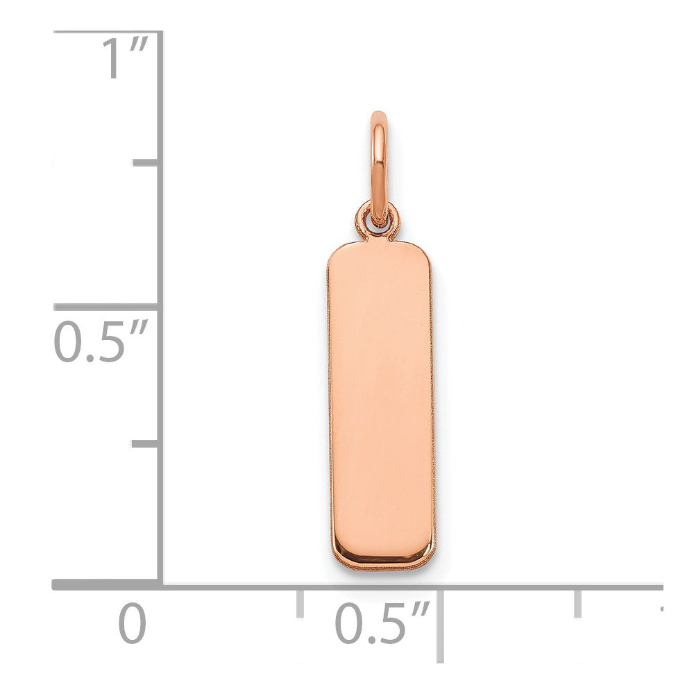 Vertical Blank Bar Charm
