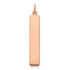 Vertical Blank Bar Charm