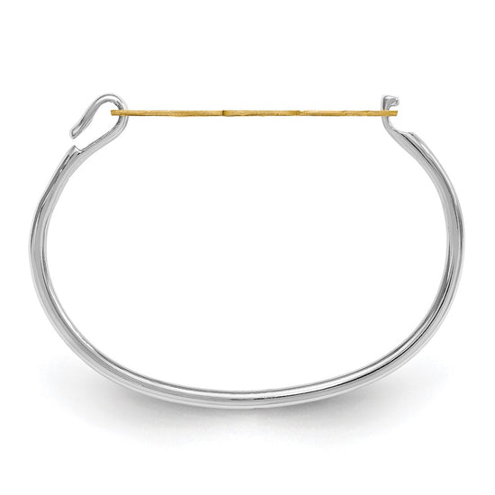 Monogram Plate with Sterling Silver Bangle