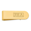 Recessed Letters Monogram Money Clips