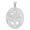 Family Tree Oval Pendant
