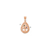 Tree of Life Tear Drop Pendant with Birthstones